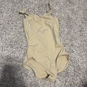 Capezio nude leotard